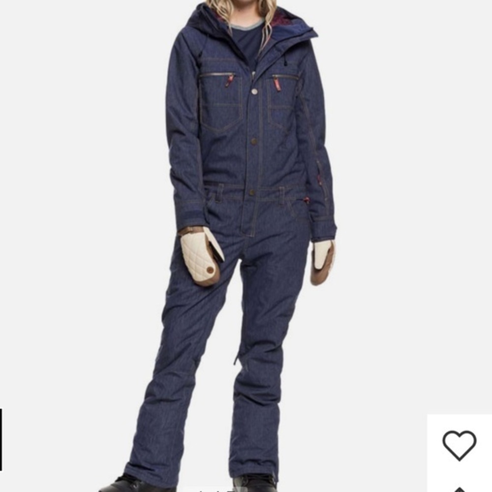 Roxy Formation Suit Women's One-Piece Snowsuits Size M Color Mid - Picture 1 of 16